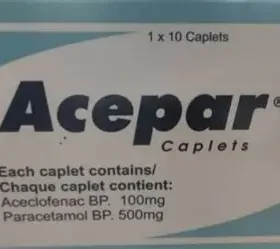 ACEPAR (Aceclofenac+paracetamol)