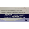 ACINET 1G (AMOXICLAV) TABS 10`S