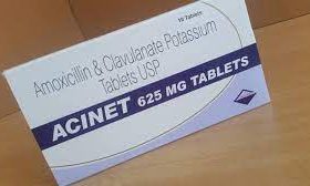 ACINET 625MG (AMOXICLAV) TABS 10S