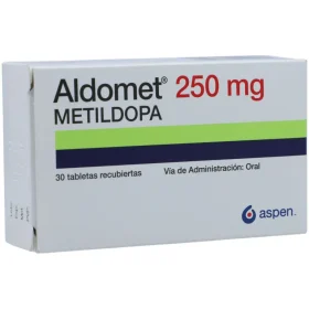 ALDOMET TABS 250MG (METHLYDOPA) 100S