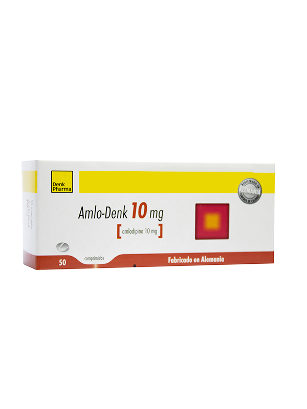 AMLO DENK 10MG (AMLODIPINE) TABS 50S