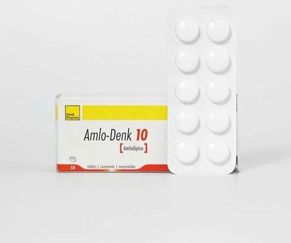 AMLO DENK 10MG (AMLODIPINE) TABS 50S - Image 2